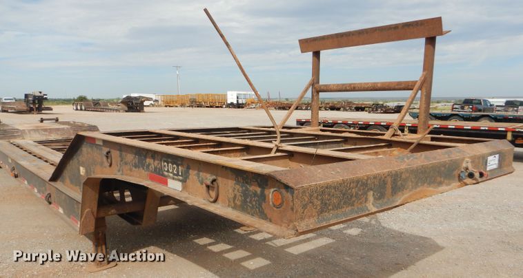 image for item DD4469 1999 Olvedi drop deck equipment trailer