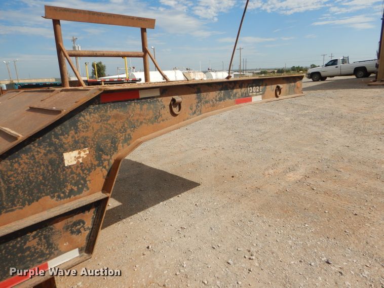 image for item DD4469 1999 Olvedi drop deck equipment trailer