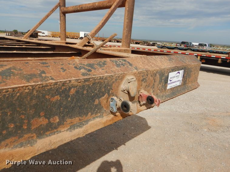 image for item DD4469 1999 Olvedi drop deck equipment trailer