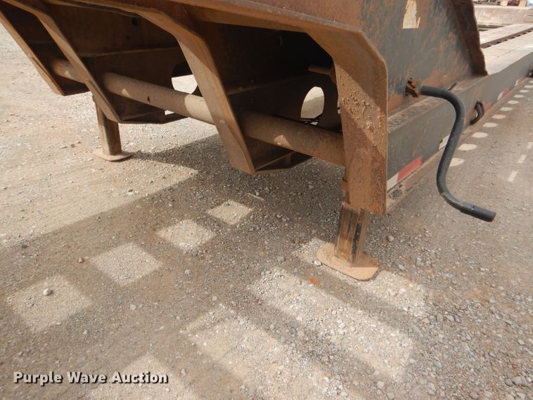 image for item DD4469 1999 Olvedi drop deck equipment trailer