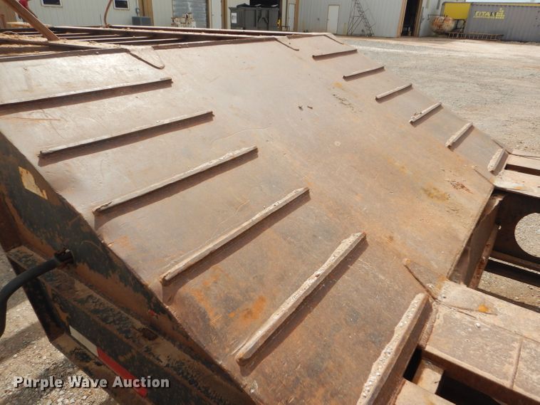 image for item DD4469 1999 Olvedi drop deck equipment trailer