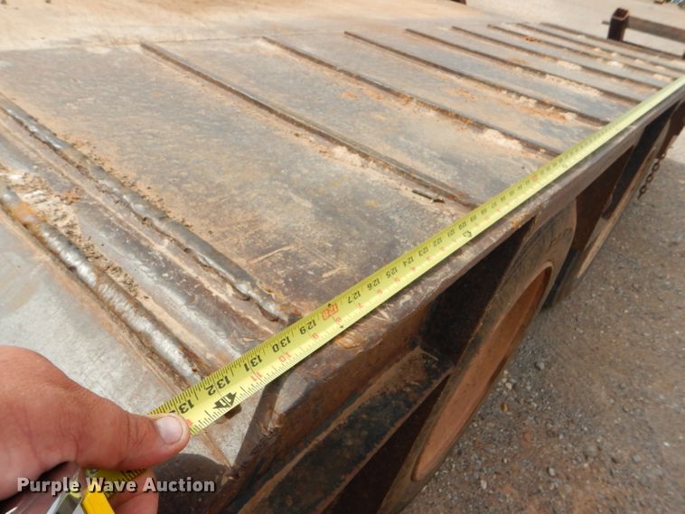 image for item DD4469 1999 Olvedi drop deck equipment trailer