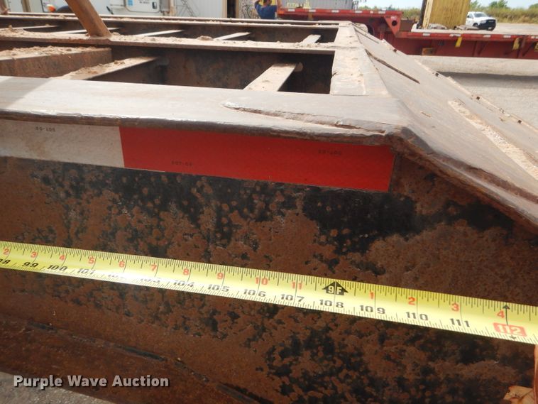 image for item DD4469 1999 Olvedi drop deck equipment trailer