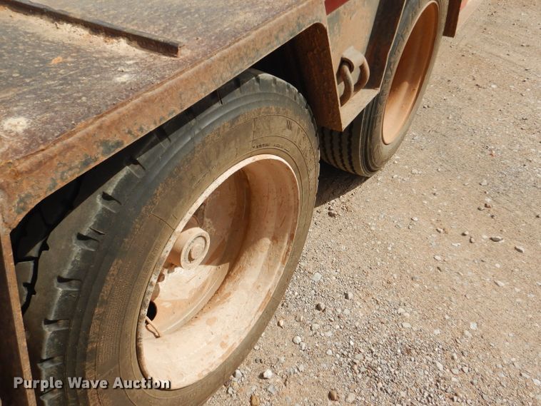 image for item DD4469 1999 Olvedi drop deck equipment trailer