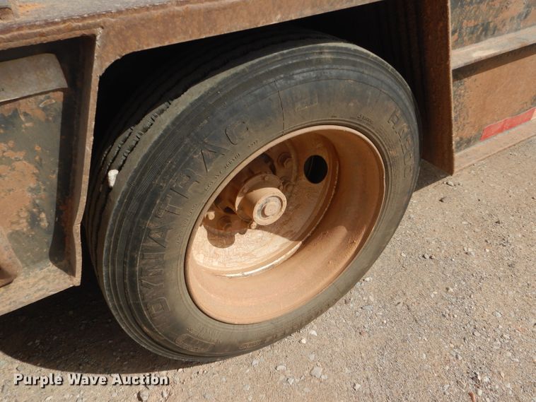 image for item DD4469 1999 Olvedi drop deck equipment trailer