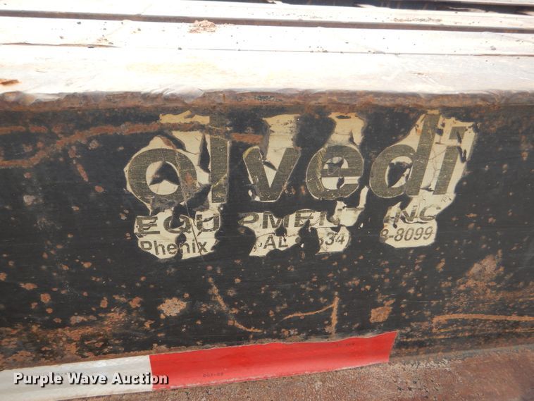 image for item DD4469 1999 Olvedi drop deck equipment trailer