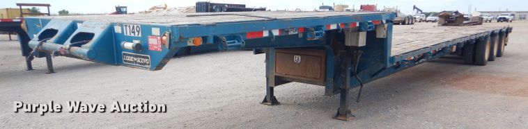image for item DD4470 2007 Lode King drop deck trailer