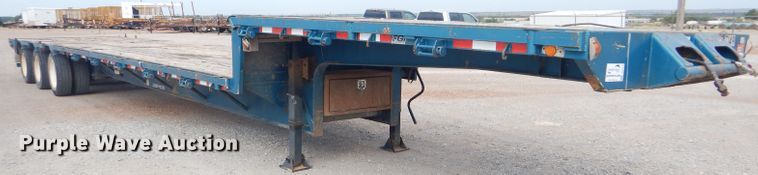 image for item DD4470 2007 Lode King drop deck trailer