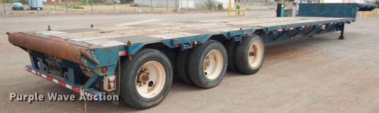 image for item DD4470 2007 Lode King drop deck trailer