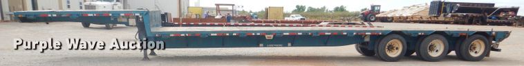 image for item DD4470 2007 Lode King drop deck trailer
