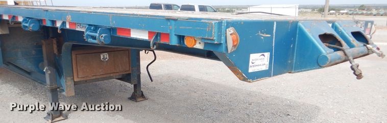 image for item DD4470 2007 Lode King drop deck trailer