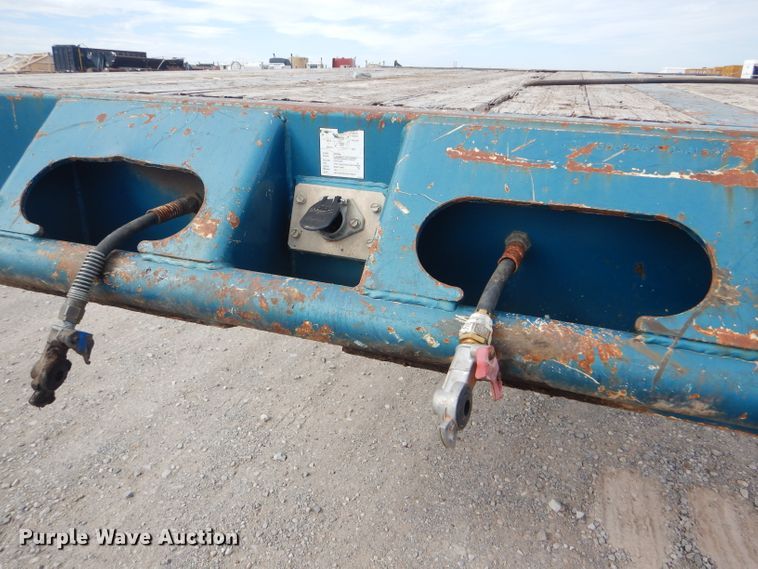 image for item DD4470 2007 Lode King drop deck trailer