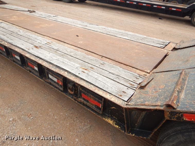image for item DD4471 1989 Eager Beaver lowboy equipment trailer