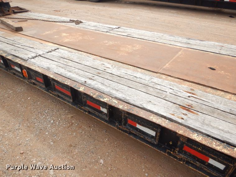 image for item DD4471 1989 Eager Beaver lowboy equipment trailer