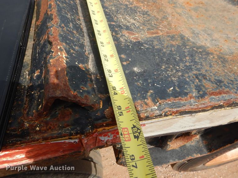 image for item DD4471 1989 Eager Beaver lowboy equipment trailer