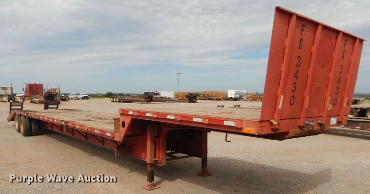 image for item DD4472 2004 Wabash DS800 F2 drop deck equipment trailer