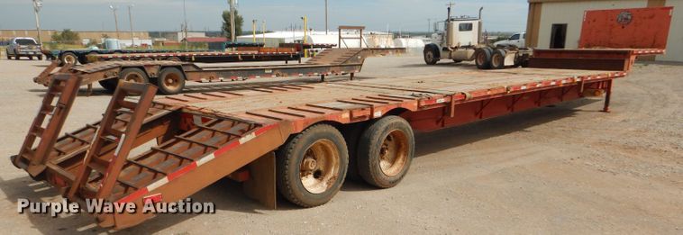image for item DD4472 2004 Wabash DS800 F2 drop deck equipment trailer