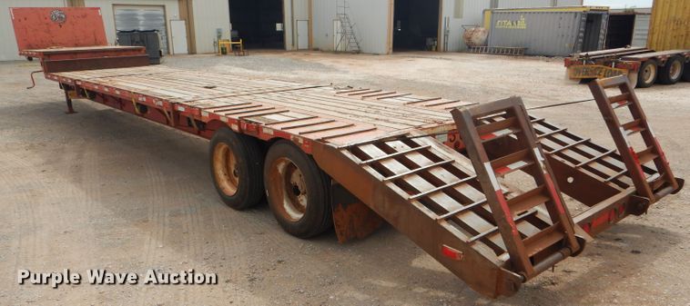image for item DD4472 2004 Wabash DS800 F2 drop deck equipment trailer