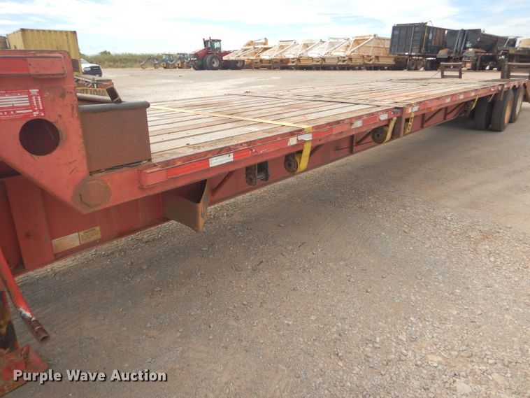image for item DD4472 2004 Wabash DS800 F2 drop deck equipment trailer