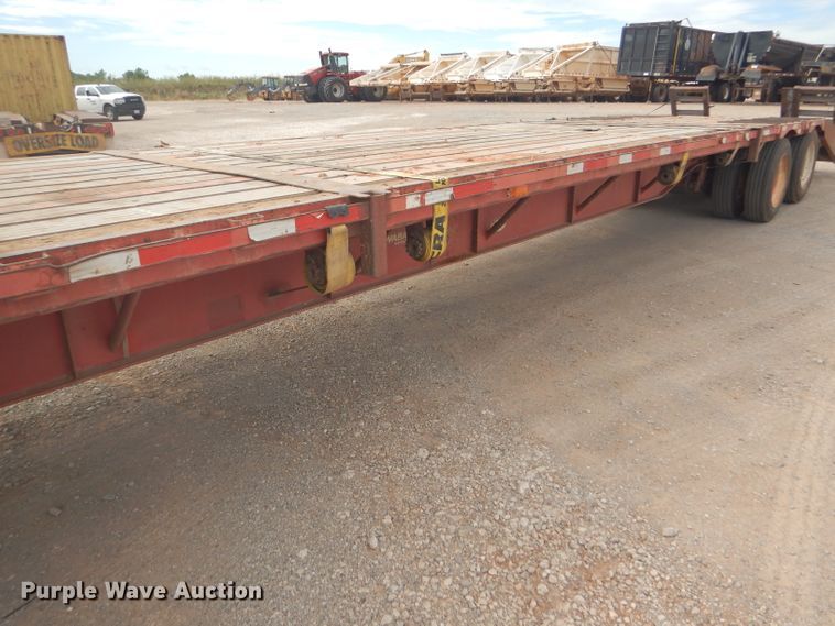 image for item DD4472 2004 Wabash DS800 F2 drop deck equipment trailer