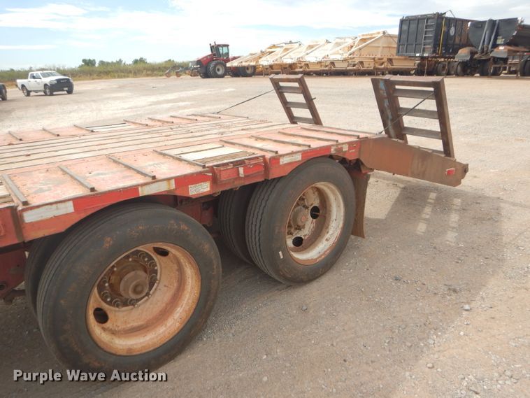 image for item DD4472 2004 Wabash DS800 F2 drop deck equipment trailer