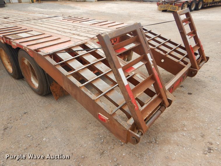 image for item DD4472 2004 Wabash DS800 F2 drop deck equipment trailer