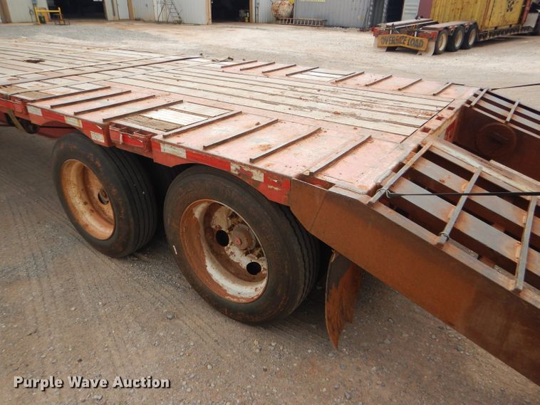 image for item DD4472 2004 Wabash DS800 F2 drop deck equipment trailer