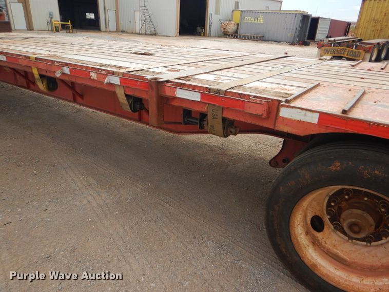 image for item DD4472 2004 Wabash DS800 F2 drop deck equipment trailer