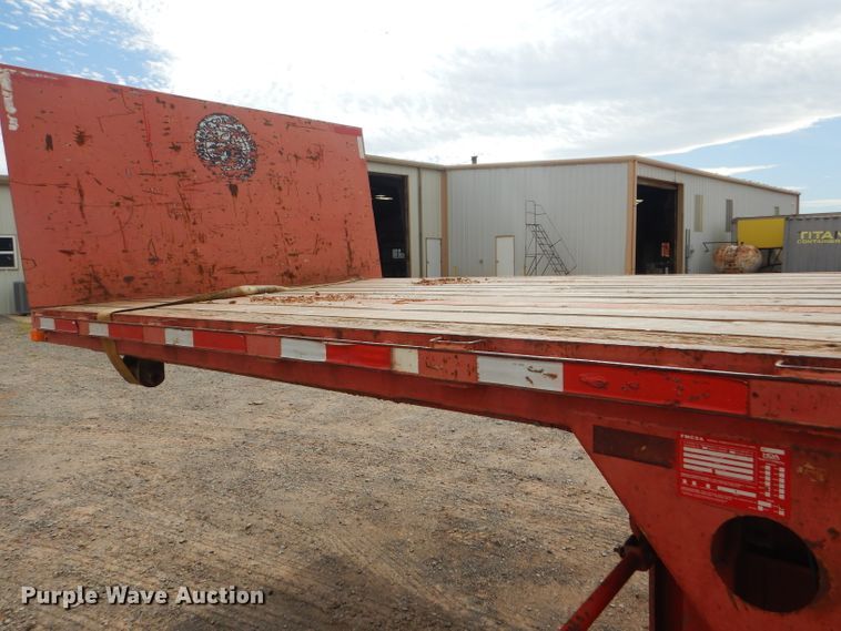 image for item DD4472 2004 Wabash DS800 F2 drop deck equipment trailer