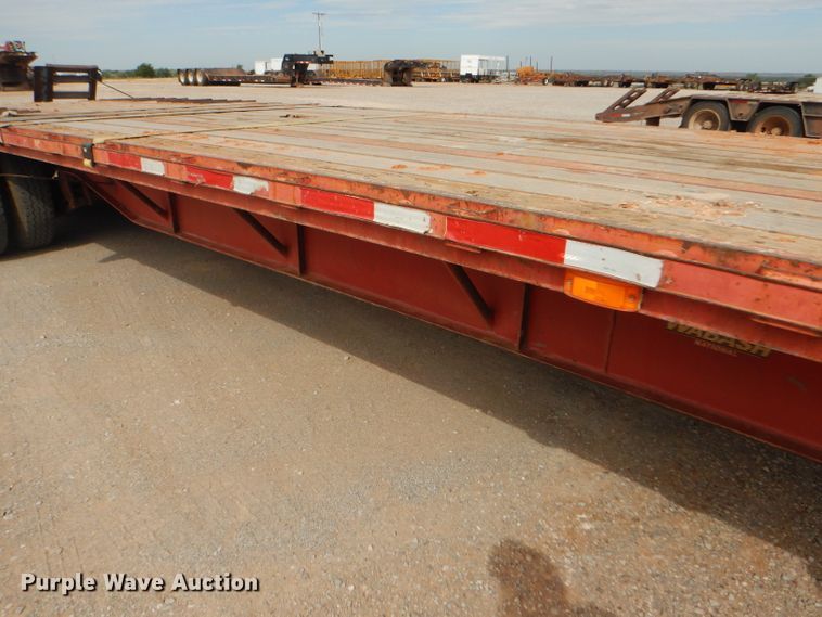 image for item DD4472 2004 Wabash DS800 F2 drop deck equipment trailer