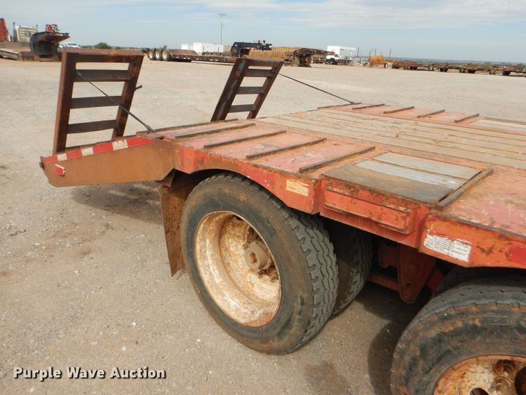 image for item DD4472 2004 Wabash DS800 F2 drop deck equipment trailer