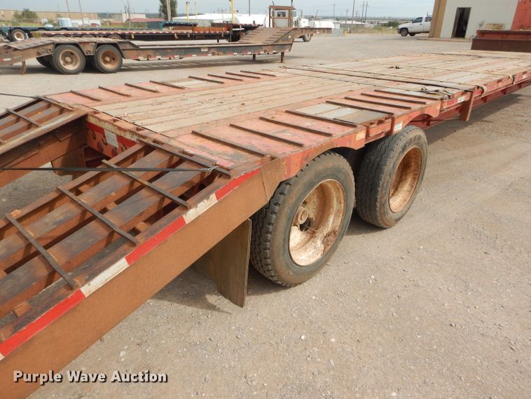 image for item DD4472 2004 Wabash DS800 F2 drop deck equipment trailer
