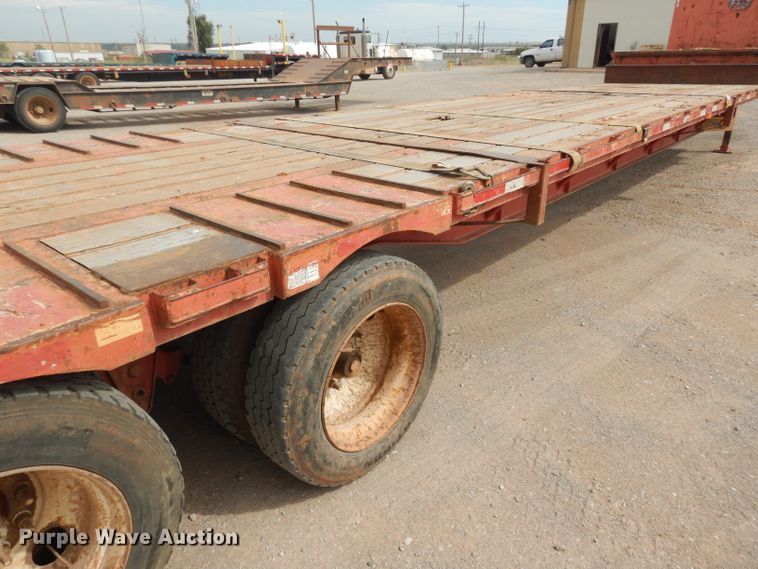 image for item DD4472 2004 Wabash DS800 F2 drop deck equipment trailer