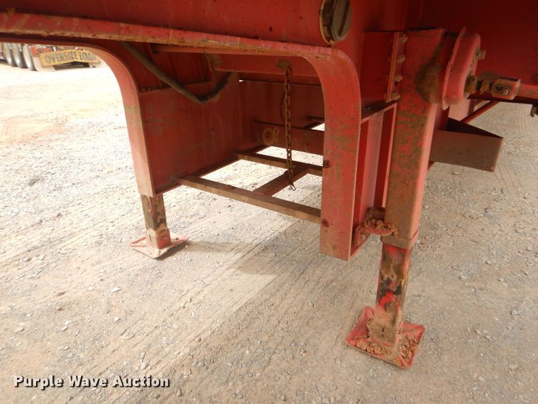 image for item DD4472 2004 Wabash DS800 F2 drop deck equipment trailer