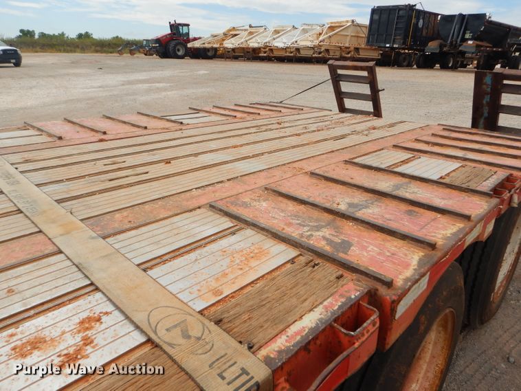 image for item DD4472 2004 Wabash DS800 F2 drop deck equipment trailer