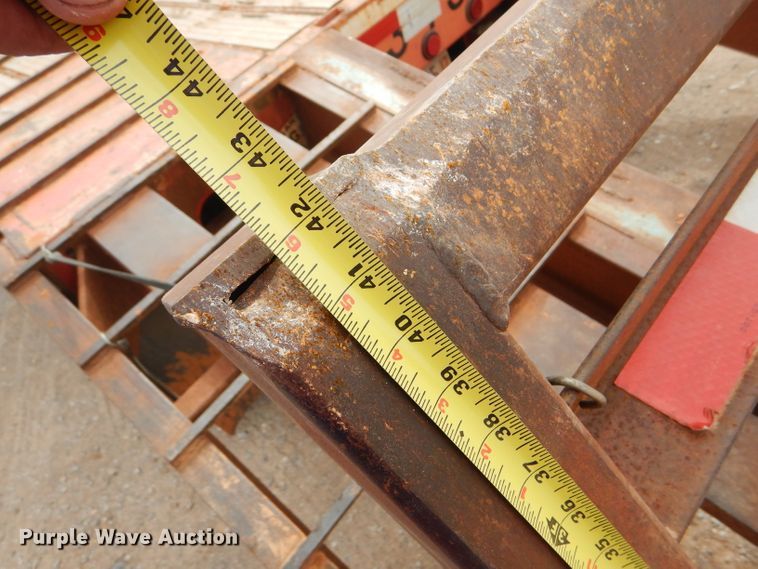 image for item DD4472 2004 Wabash DS800 F2 drop deck equipment trailer