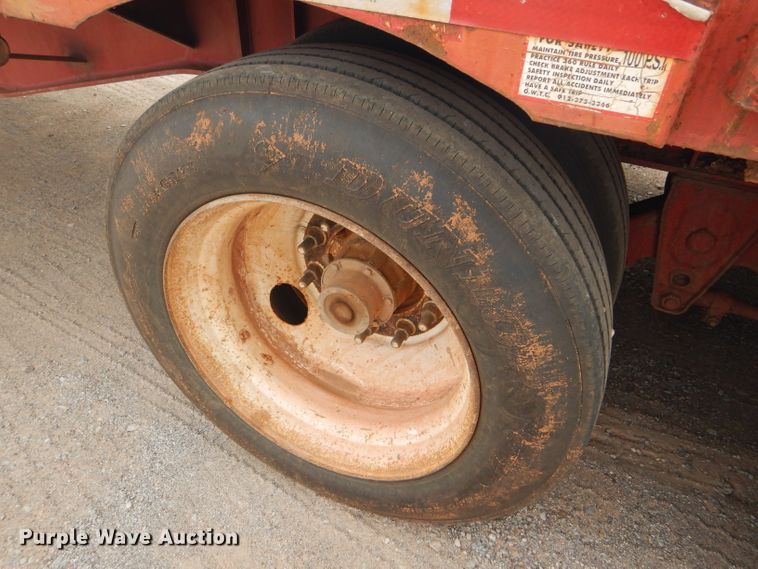 image for item DD4472 2004 Wabash DS800 F2 drop deck equipment trailer