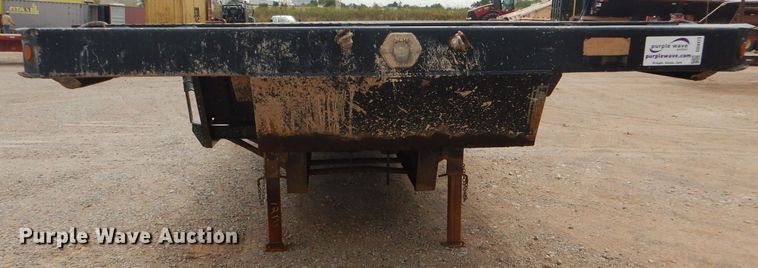 image for item DD4473 1974 AMC drop deck equipment trailer