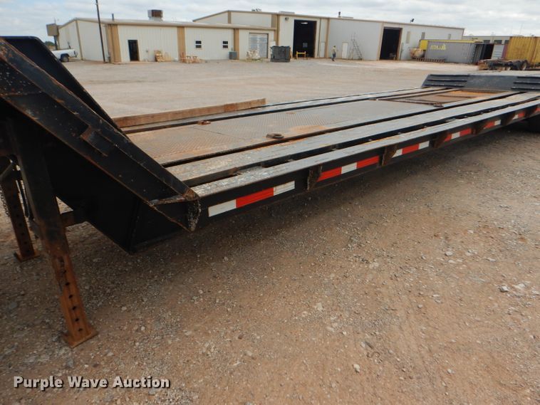 image for item DD4473 1974 AMC drop deck equipment trailer