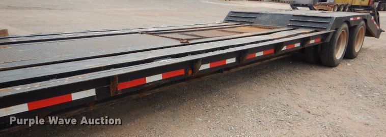 image for item DD4473 1974 AMC drop deck equipment trailer