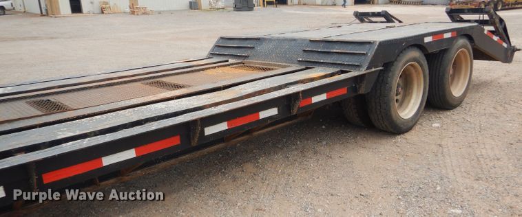 image for item DD4473 1974 AMC drop deck equipment trailer