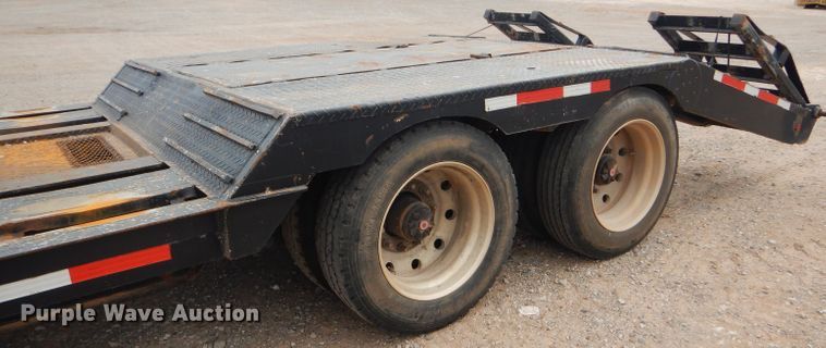 image for item DD4473 1974 AMC drop deck equipment trailer