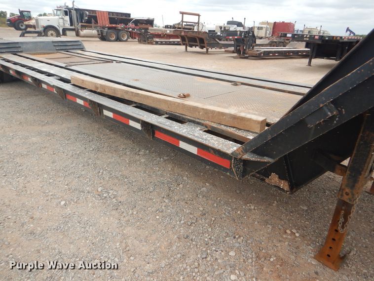 image for item DD4473 1974 AMC drop deck equipment trailer