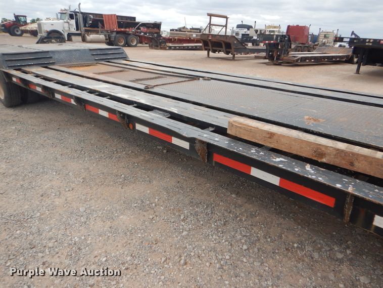 image for item DD4473 1974 AMC drop deck equipment trailer