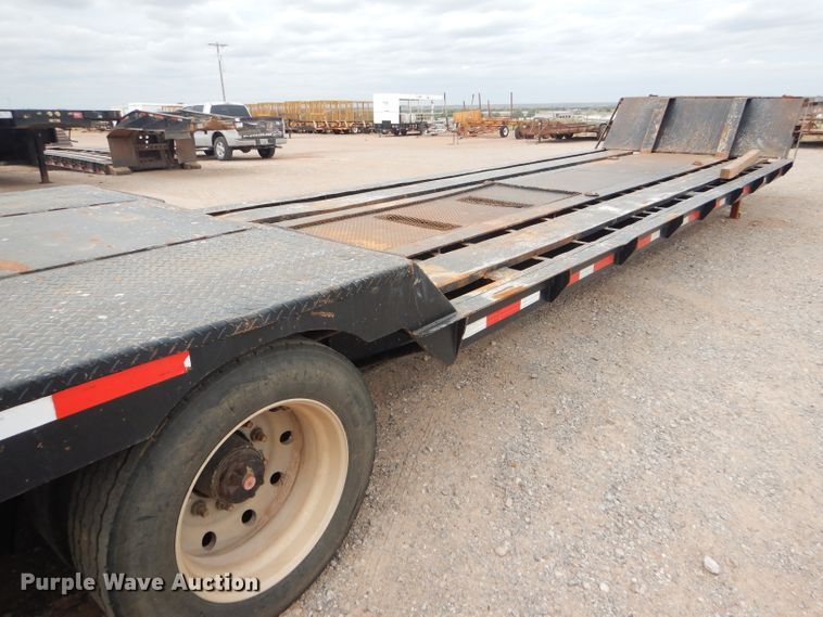 image for item DD4473 1974 AMC drop deck equipment trailer