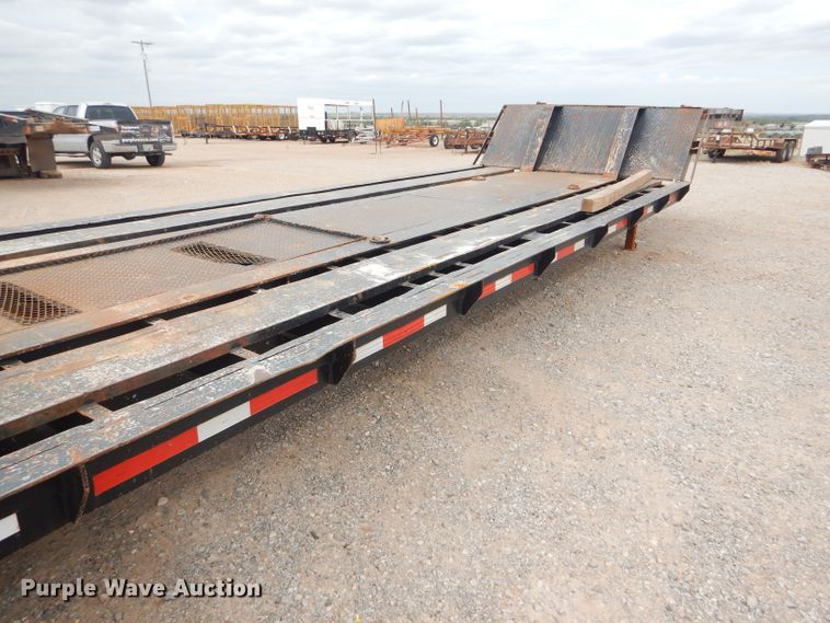 image for item DD4473 1974 AMC drop deck equipment trailer