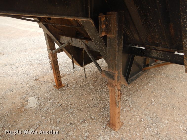 image for item DD4473 1974 AMC drop deck equipment trailer