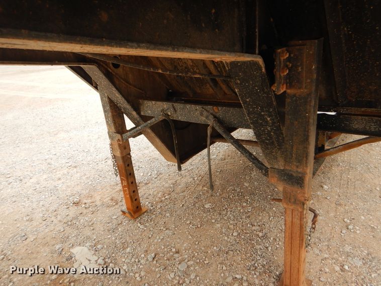 image for item DD4473 1974 AMC drop deck equipment trailer