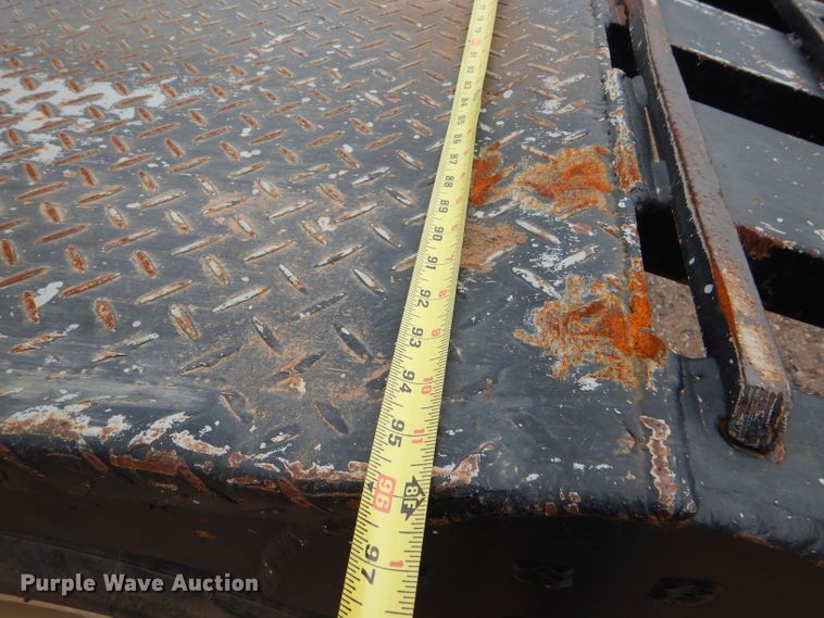 image for item DD4473 1974 AMC drop deck equipment trailer