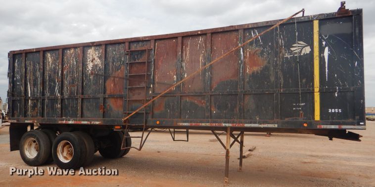 image for item DD4475 1995 Chief CHTD3057 end dump trailer